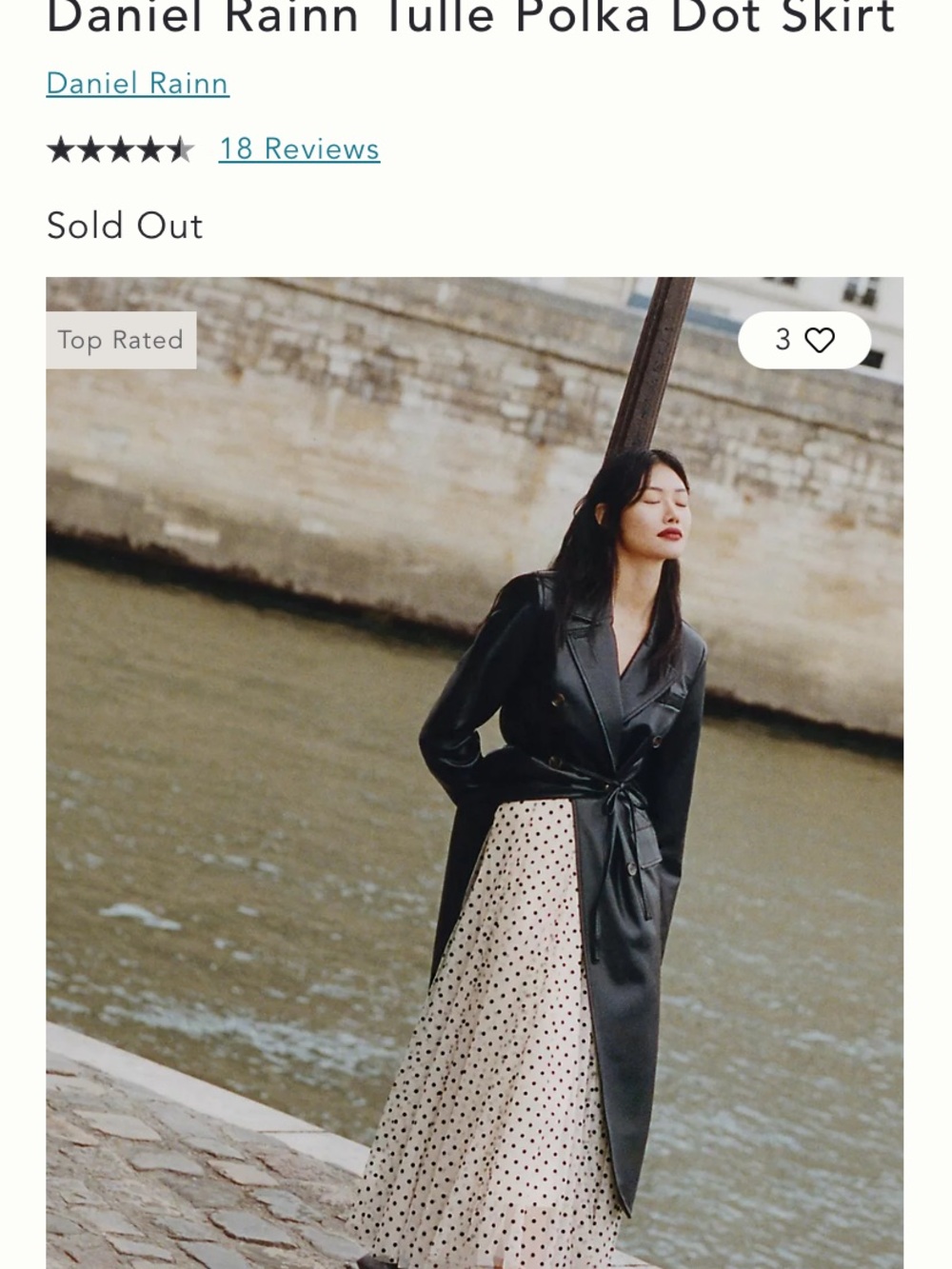 Tulle Polka Dot Skirt